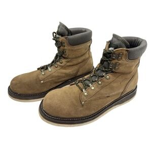 Simms Freestone Wading Fishing Boots Men Size 11 Felt Bottom Brown Leather